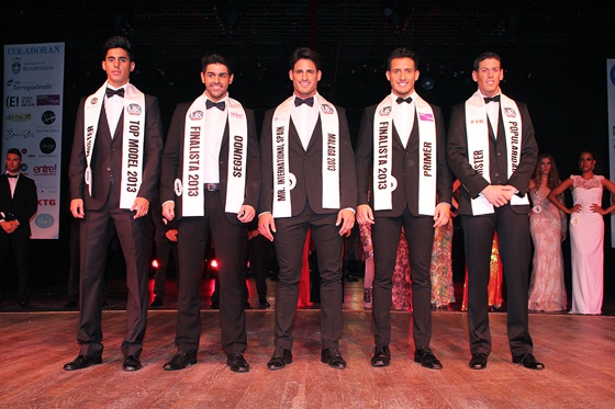 Top 5 Mister Internacional Málaga 2013